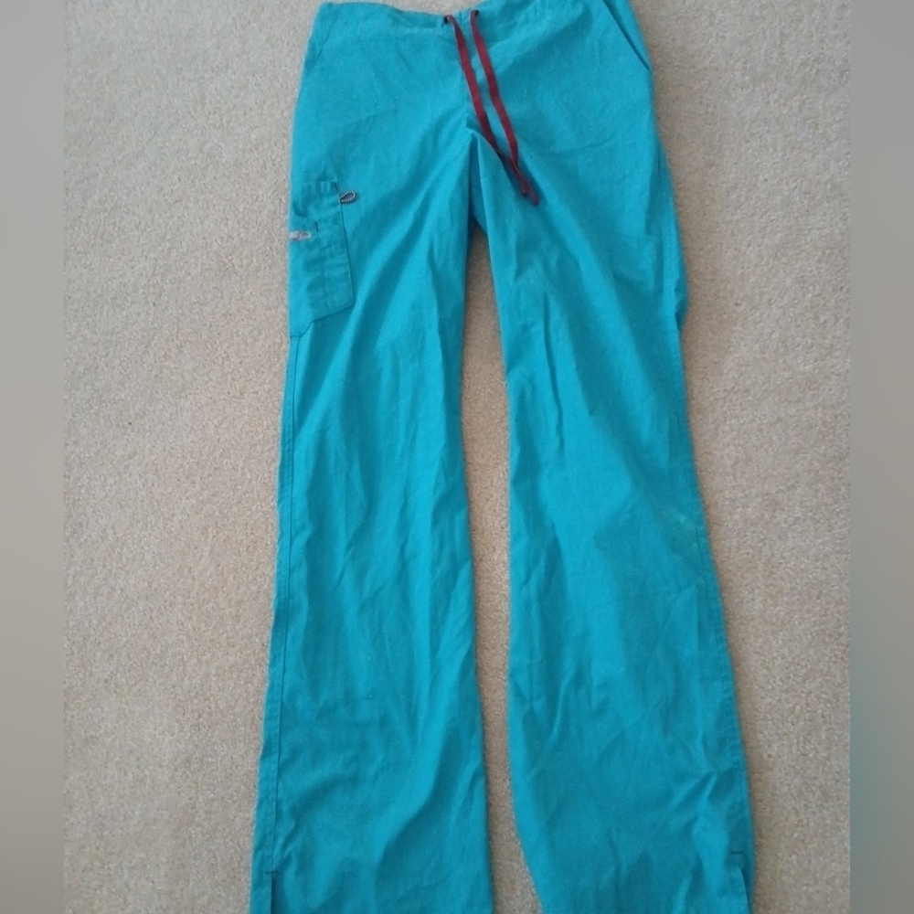 ScrubZone Landau | NEW Women's Teal Flare Scrub Pants Sz TXS (FL)